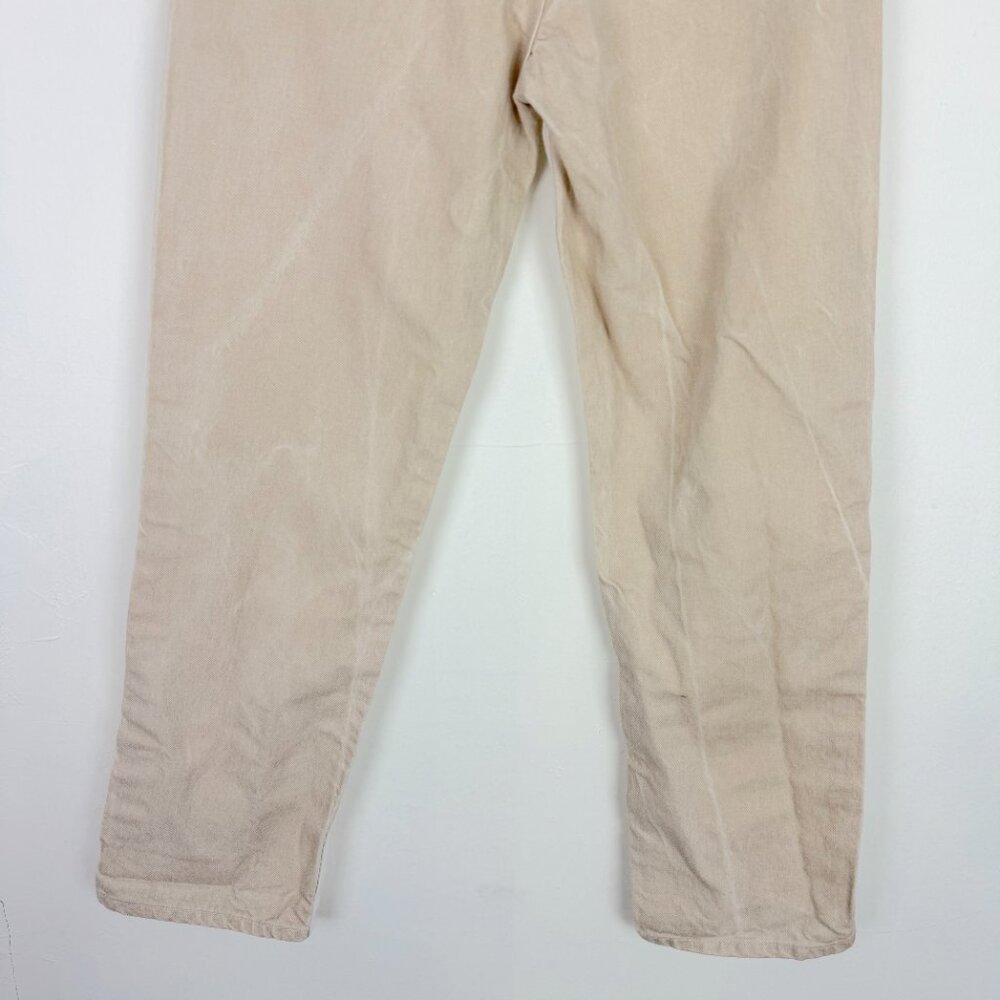 Reformation Sandy Tonal Reworked High Rise Relaxed Straight Jeans Size 25 GUC - Picture 9 of 11